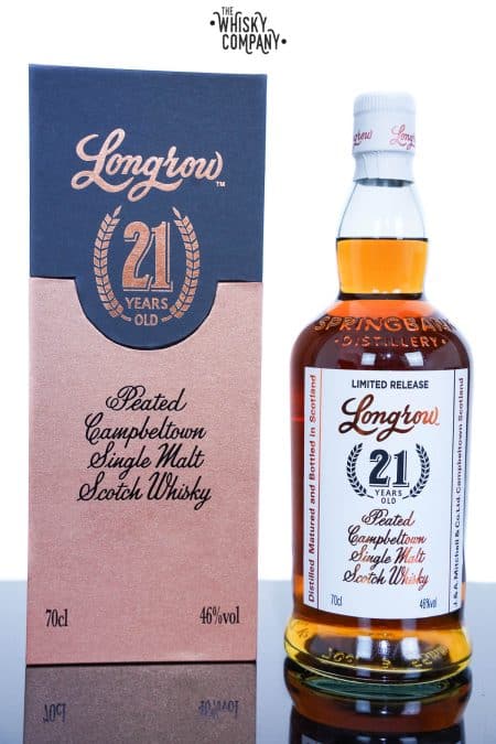 Longrow Aged 21 Years Campbeltown Single Malt Scotch Whisky (700ml)